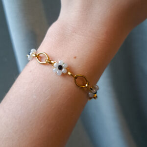 simpel daisy armband